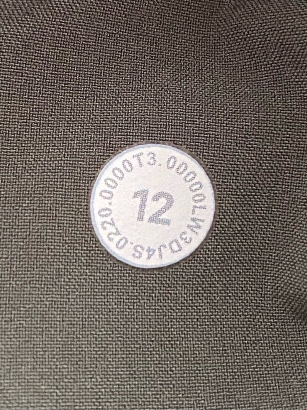 Lululemon Get Centred Crop Hoodie Size 12 Grey Sage - Picture 4 of 7